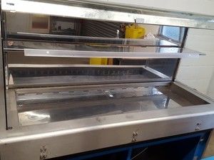 Thumbnail image of Commercial Catering C Shaped Servery Unit - Hotplate, Bain Marie, Salad Bar Cafe