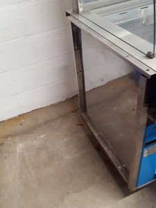 Thumbnail image of Commercial Catering C Shaped Servery Unit - Hotplate, Bain Marie, Salad Bar Cafe