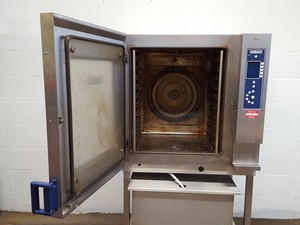 Thumbnail image of Hobart Commercial Catering Combi-Oven Model CSDUC1012LAE-KK w/ Stand Oven
