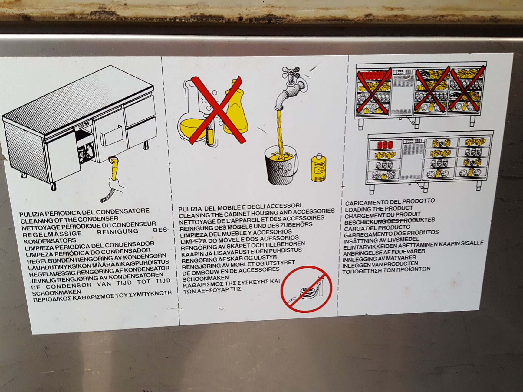 Image of Electrolux Commercial Catering Counter Triple Refrigerator Fridge Spares Repair