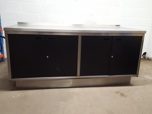 Thumbnail image of Moffat Commercial Catering Kitchen Preparation Workstation/ Table / Cupboard
