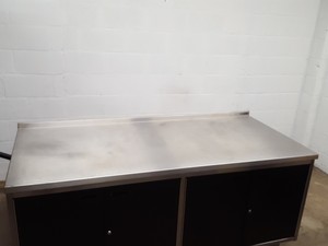 Thumbnail image of Moffat Commercial Catering Kitchen Preparation Workstation/ Table / Cupboard