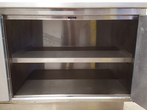 Thumbnail image of Moffat Commercial Catering Kitchen Preparation Workstation/ Table / Cupboard