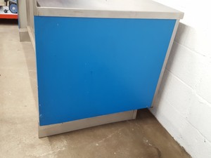 Thumbnail image of Moffat Commercial Catering Kitchen Preparation Workstation/ Table / Cupboard