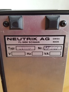 Thumbnail image of Neutrik AG Audio Analyzer Noise Generation and Tracking Send Filter Module 3324