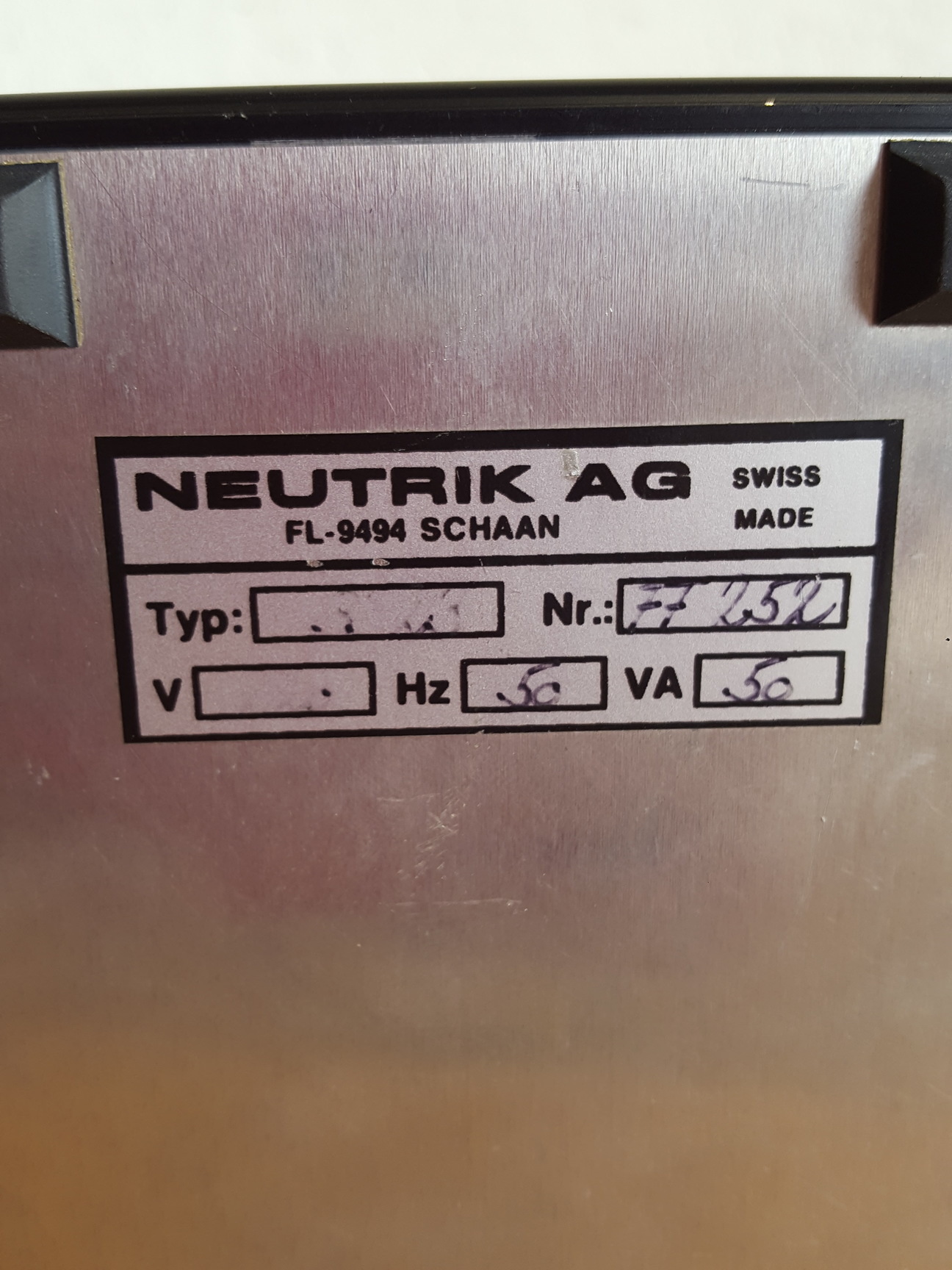 Image of Neutrik AG Audio Analyzer Compressor Module 3323 Lab