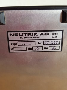 Thumbnail image of Neutrik AG Audio Analyzer Compressor Module 3323 Lab
