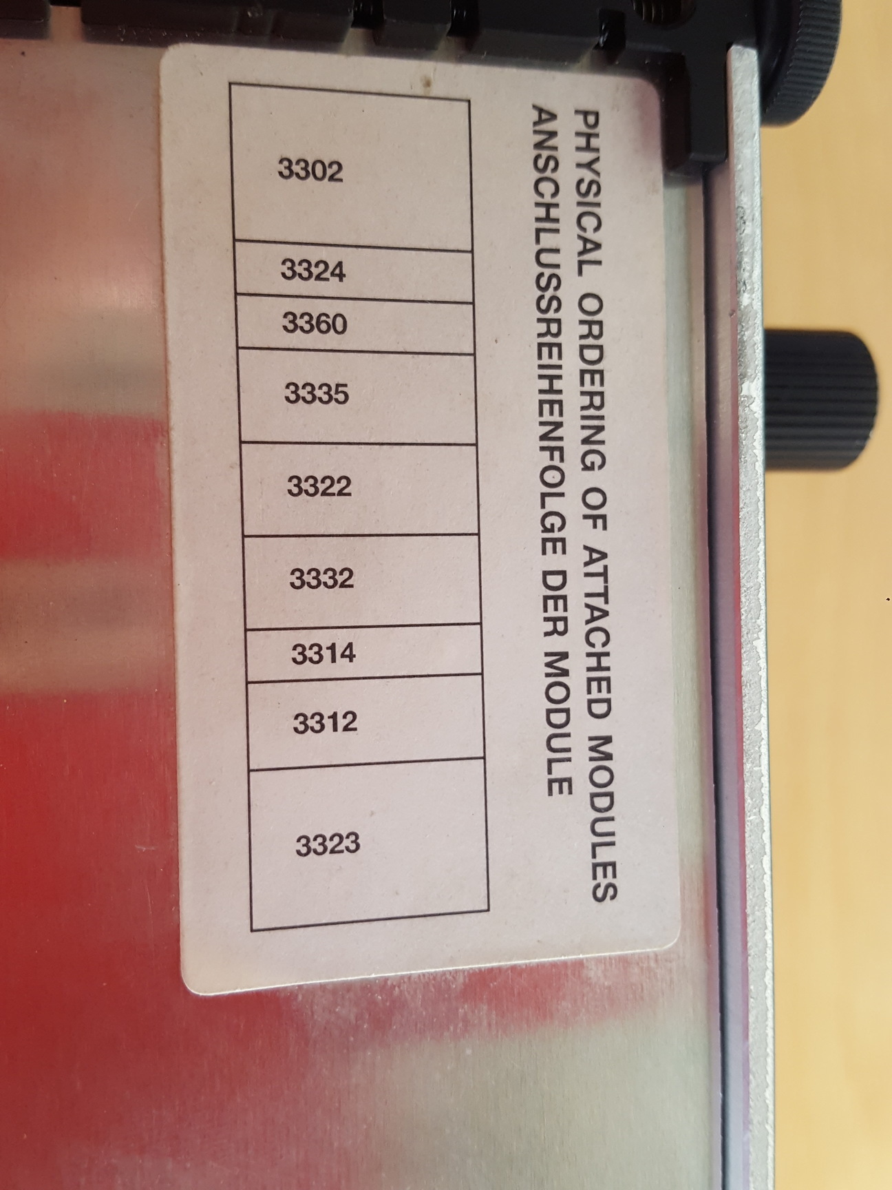 Image of Neutrik AG Audio Analyzer Compressor Module 3323 Lab