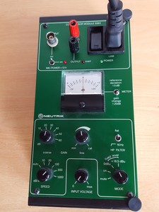 Thumbnail image of Neutrik AG Audio Analyzer Compressor Module 3323 Lab