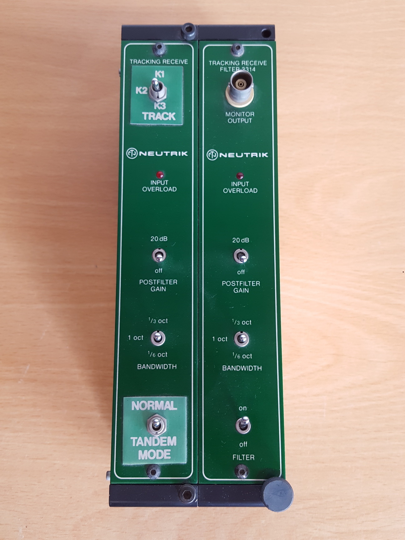 Image of Neutrik AG Audio Analyzer Track Receive Filler Module 3314