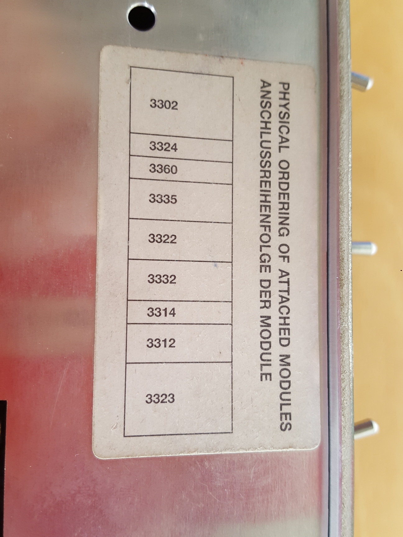 Image of Neutrik AG Audio Analyzer Track Receive Filler Module 3314