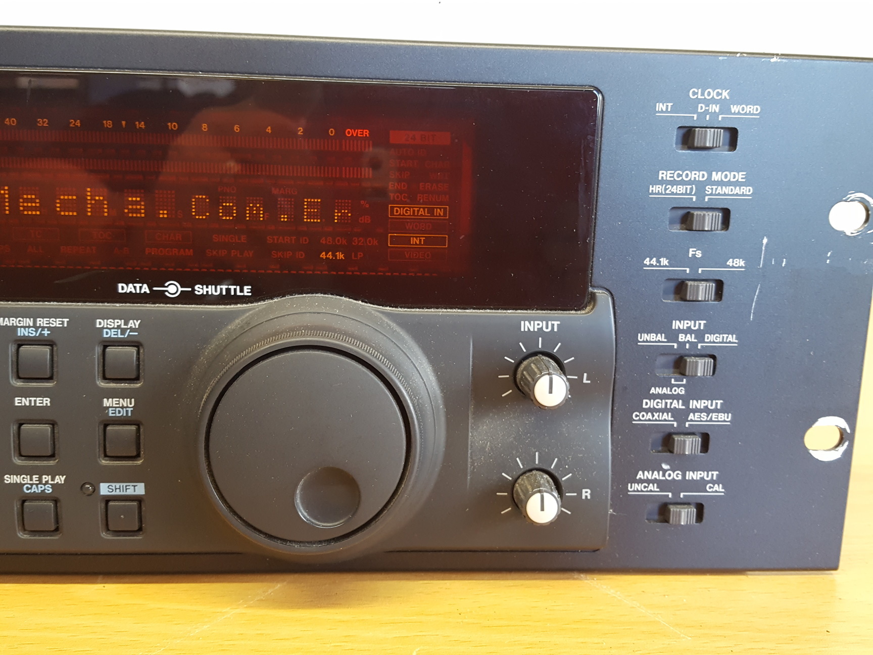 Image of TASCAM DA-45HR 24-bit High Resolution DAT Recorder Spares or Repair