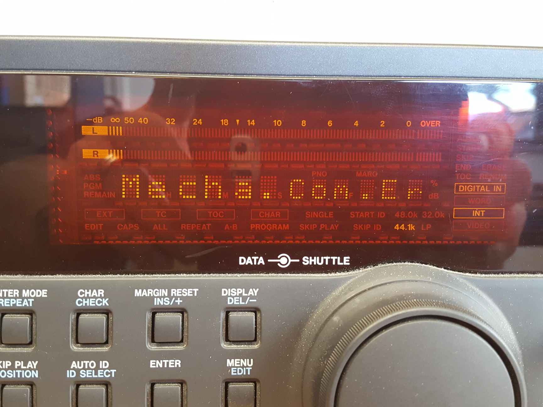 Image of TASCAM DA-45HR 24-bit High Resolution DAT Recorder Spares or Repair