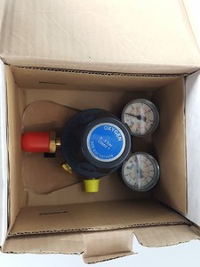 Thumbnail image of Gas Arc Tech-Master Multi-Stage Oxygen Pressure Regulator Part No. RAN03024 Lab