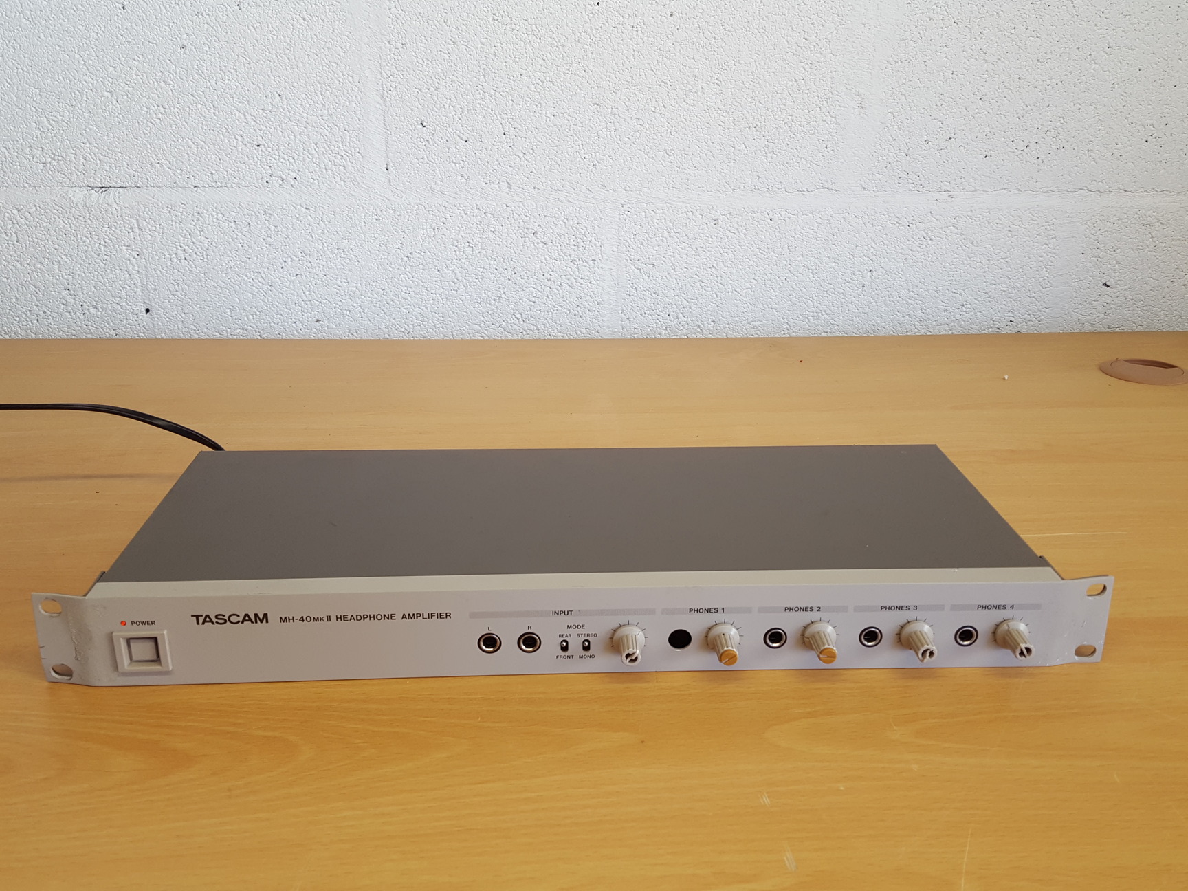 Image of Tascam MH-40 MK II 4-Way 4 Channel Headphone Amplifier
