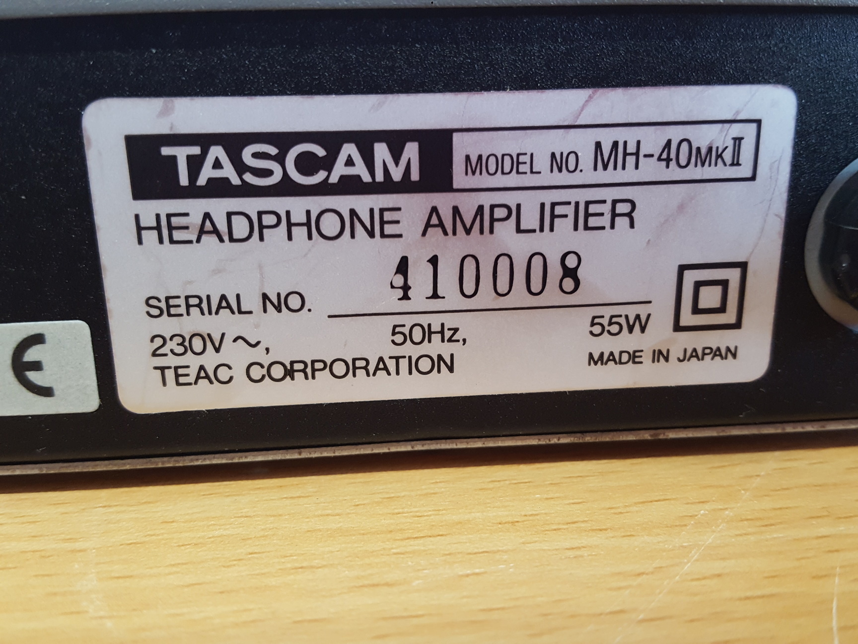 Image of Tascam MH-40 MK II 4-Way 4 Channel Headphone Amplifier