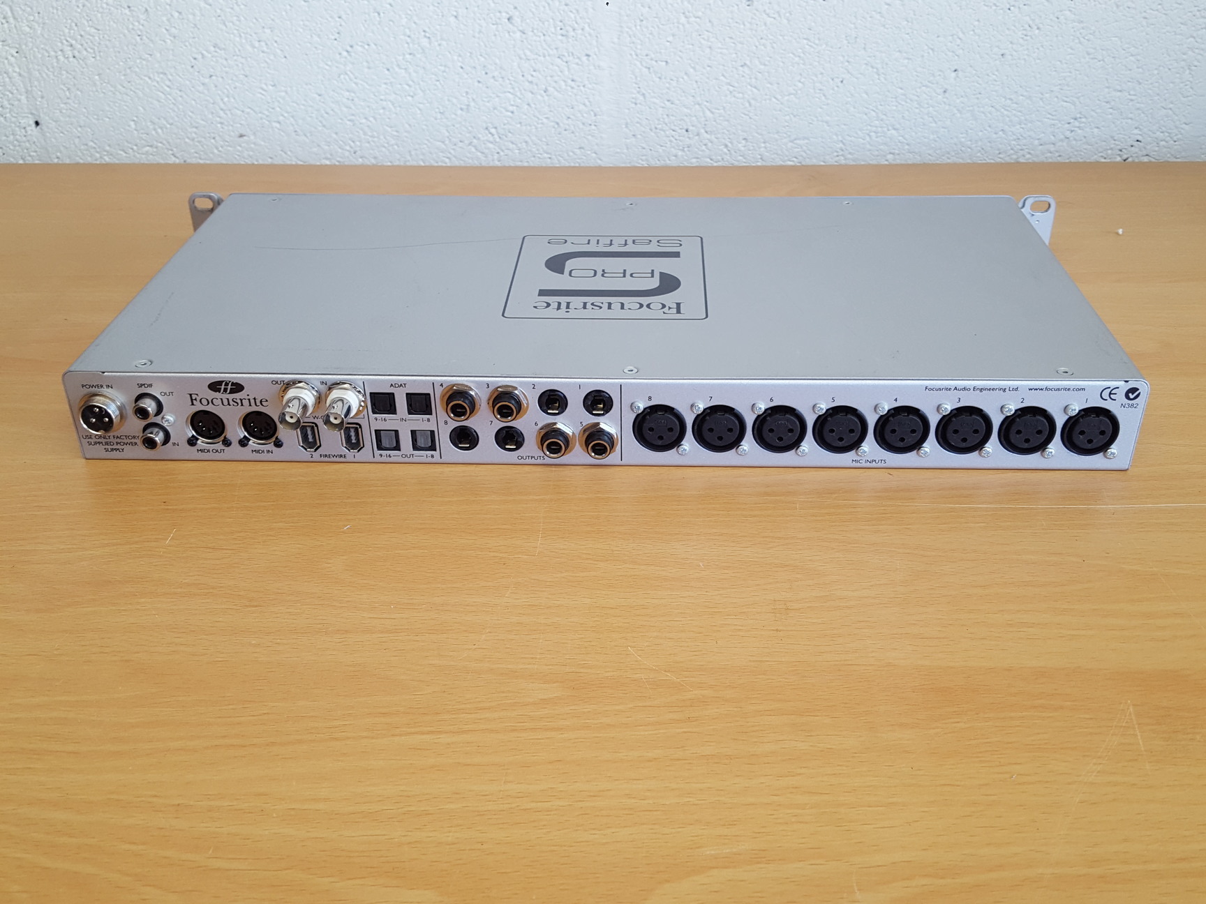 Image of Focusrite Saffire Pro 26 I/O Firewire Audio Interface Rack Unit