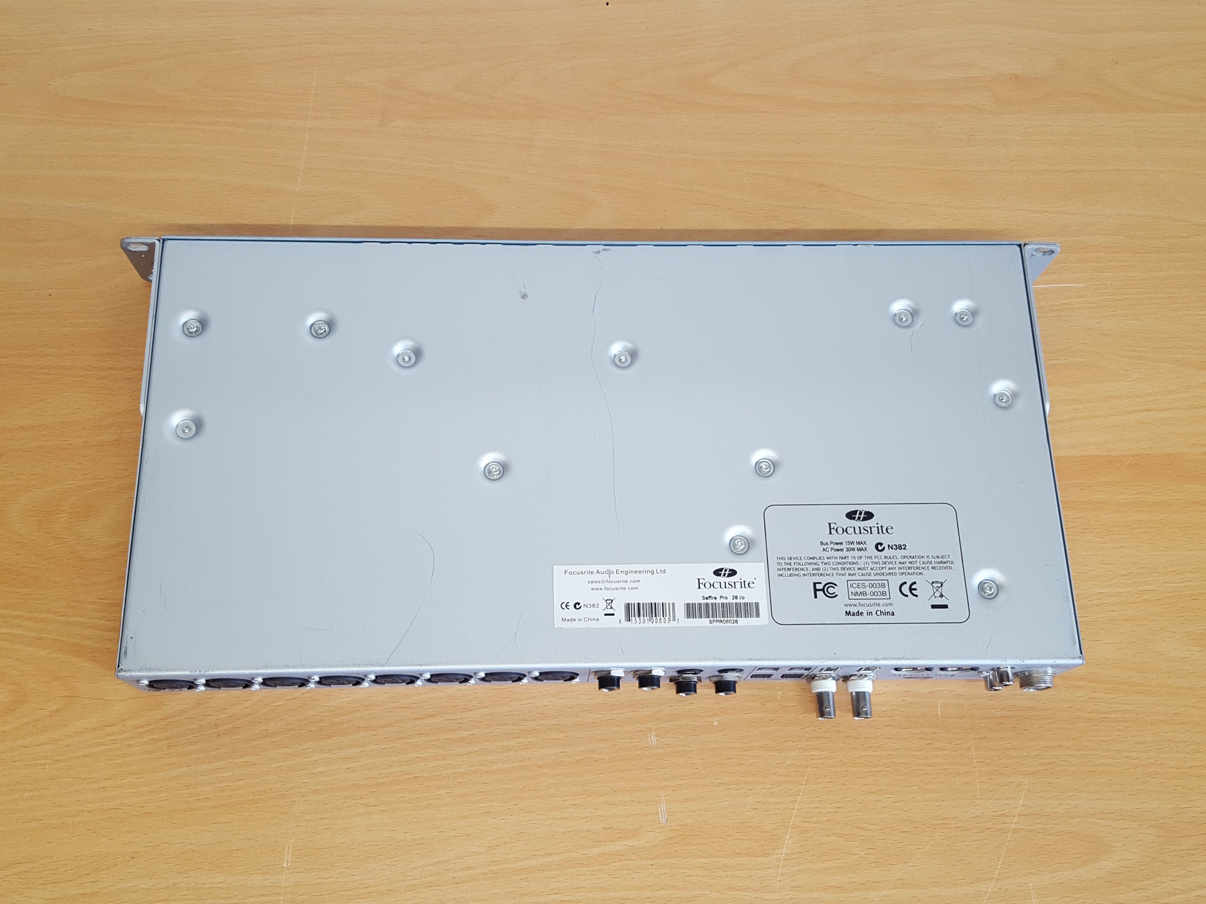 Image of Focusrite Saffire Pro 26 I/O Firewire Audio Interface Rack Unit