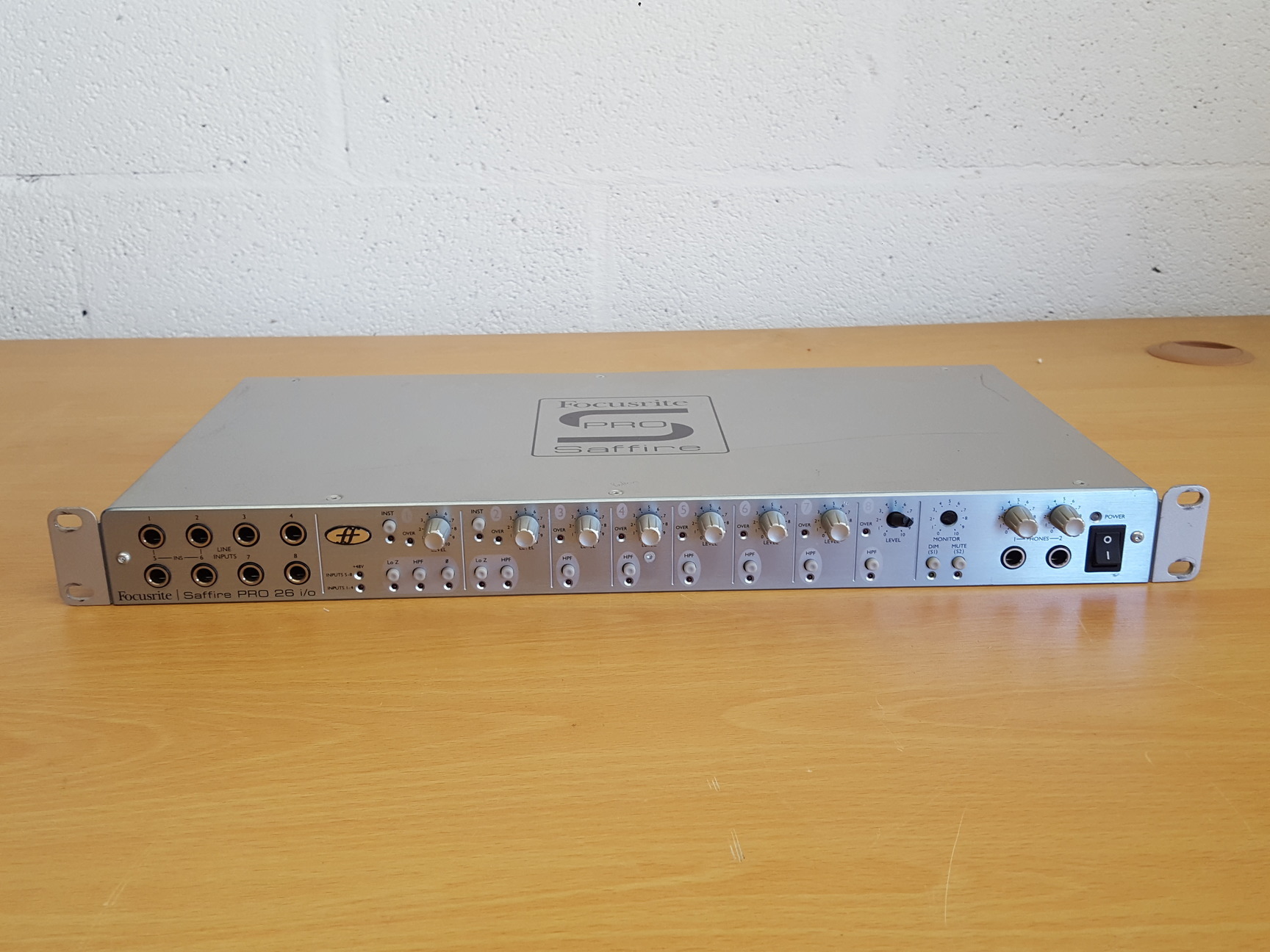Image of Focusrite Saffire Pro 26 I/O Firewire Audio Interface Rack Unit