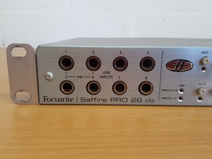 Thumbnail image of Focusrite Saffire Pro 26 I/O Firewire Audio Interface