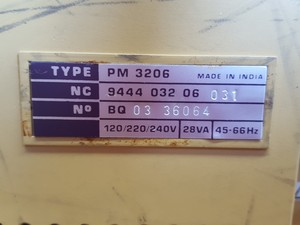 Thumbnail image of PHILIPS PM 3206 15MHZ Oscilloscope Lab