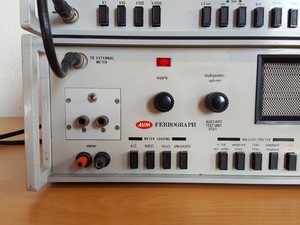 Thumbnail image of AVM Ferrorgraph RTS2 & ATU1 Reel-to-Reel Calibration Distortion Oscillator Lab 