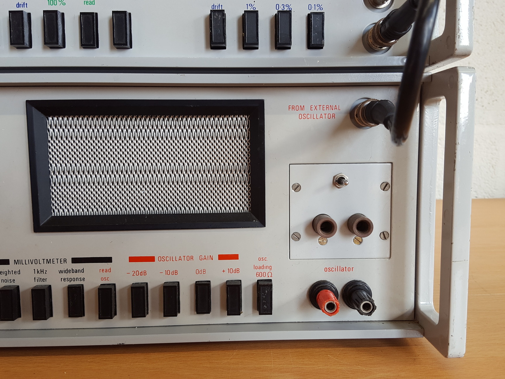 Image of AVM Ferrorgraph RTS2 & ATU1 Reel-to-Reel Calibration Distortion Oscillator Lab 