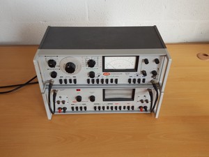 Thumbnail image of AVM Ferrorgraph RTS2 & ATU1 Reel-to-Reel Calibration Distortion Oscillator Lab 
