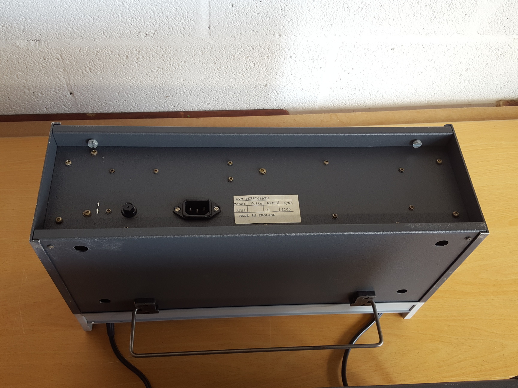 Image of AVM Ferrorgraph RTS2 & ATU1 Reel-to-Reel Calibration Distortion Oscillator Lab 
