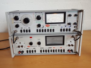Thumbnail image of AVM Ferrorgraph RTS2 & ATU1 Reel-to-Reel Oscillator Calibration Distortion Meter