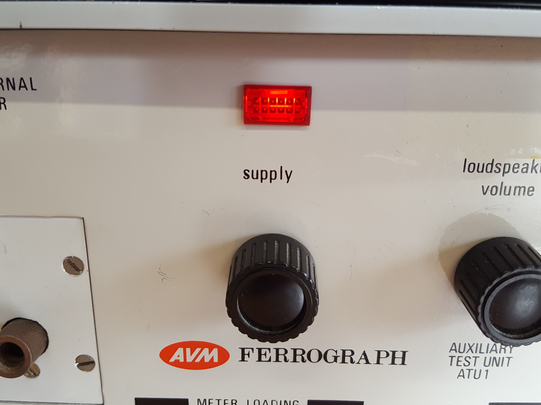 Image of AVM Ferrorgraph RTS2 & ATU1 Reel-to-Reel Oscillator Calibration Distortion Meter