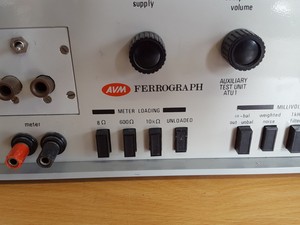 Thumbnail image of AVM Ferrorgraph RTS2 & ATU1 Reel-to-Reel Oscillator Calibration Distortion Meter