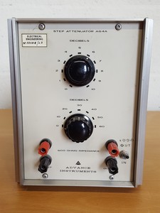 Thumbnail image of Advance Instruments A64 600 Ohm Step Attenuator Lab