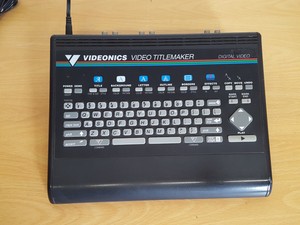 Thumbnail image of Videonics TitleMaker Model TM-1P Video Title Maker Spares / Repairs