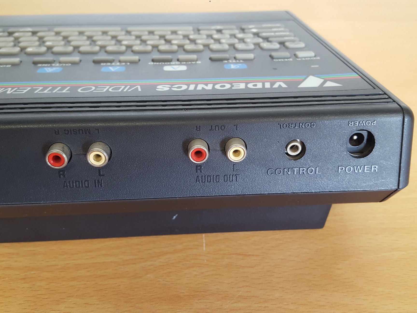 Image of Videonics TitleMaker Model TM-1P Video Title Maker Spares / Repairs