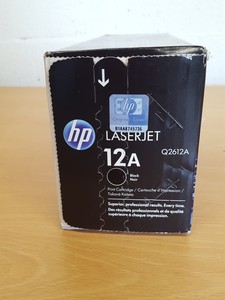 Thumbnail image of HP Q2612A 12A Original LaserJet Toner Cartridge, Black, Single Pack