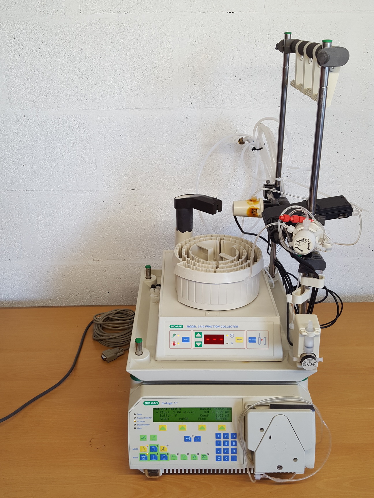 BioRad BioLogic LP Chromatography System Pump & 2110 Fraction
