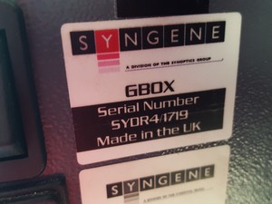 Thumbnail image of Syngene G:BOX Chemi XL XT16 Imaging System + GV4M20X20 UV Transilluminator Lab
