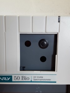 Thumbnail image of Cary 50 Bio UV-Vis Spectrophotometer W/ Cary PCB-150 Water Peltier System Lab