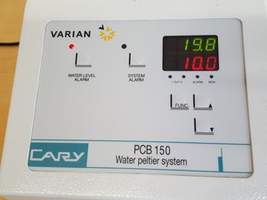 Thumbnail image of Cary 50 Bio UV-Vis Spectrophotometer W/ Cary PCB-150 Water Peltier System Lab