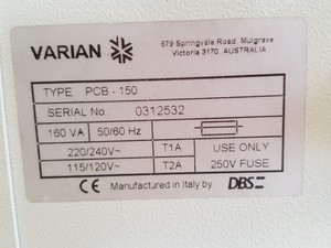 Thumbnail image of Cary 50 Bio UV-Vis Spectrophotometer W/ Cary PCB-150 Water Peltier System Lab