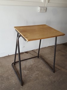 Thumbnail image of Job Lot of 300 School Exam Student Training Stackable Metal Framed Desks
