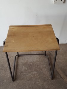Thumbnail image of Job Lot of 300 School Exam Student Training Stackable Metal Framed Desks