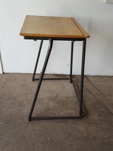 Thumbnail image of Job Lot of 300 School Exam Student Training Stackable Metal Framed Desks