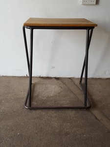 Thumbnail image of Job Lot of 300 School Exam Student Training Stackable Metal Framed Desks