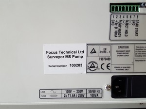 Thumbnail image of Thermo Finnigan TSQ Quantum Ultra, Surveyor Autosampler MS LC-MS Lab Faulty TSQ
