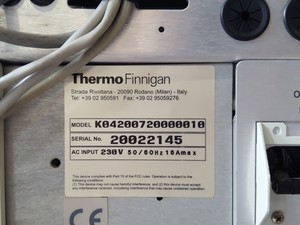 Thumbnail image of Thermo Finnigan GC System - TraceGC, Polaris Q Mass Spec & AS3000 Autosampler 