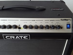 Thumbnail image of Crate FlexWave 65/112 Guitar Amplifier with 3 Button Footswitch 65 Watt 12"