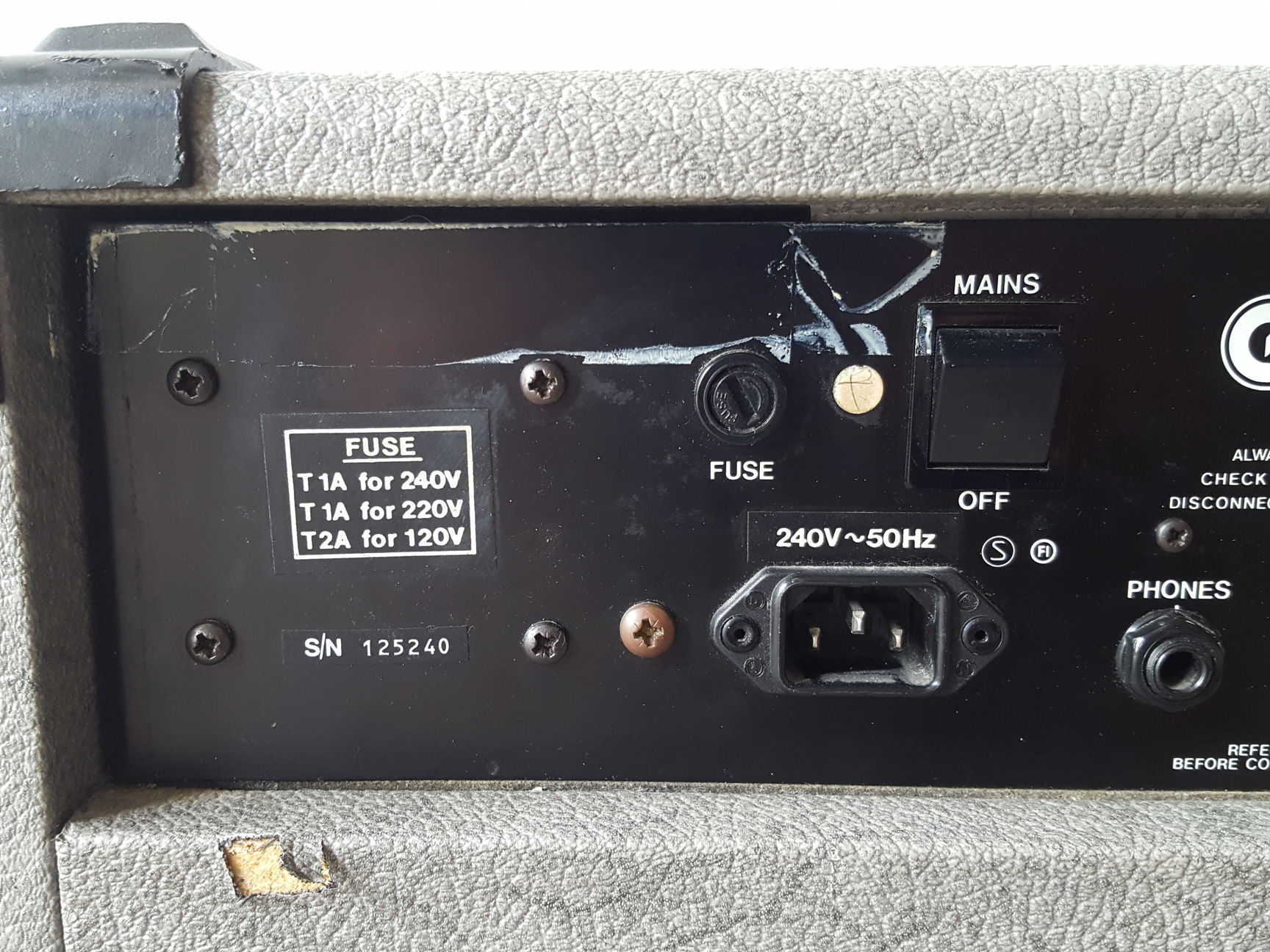 Image of Carlsbro Rebel Guitar Combo with Celestion G12-H 100 Watt 4 ohm Speaker