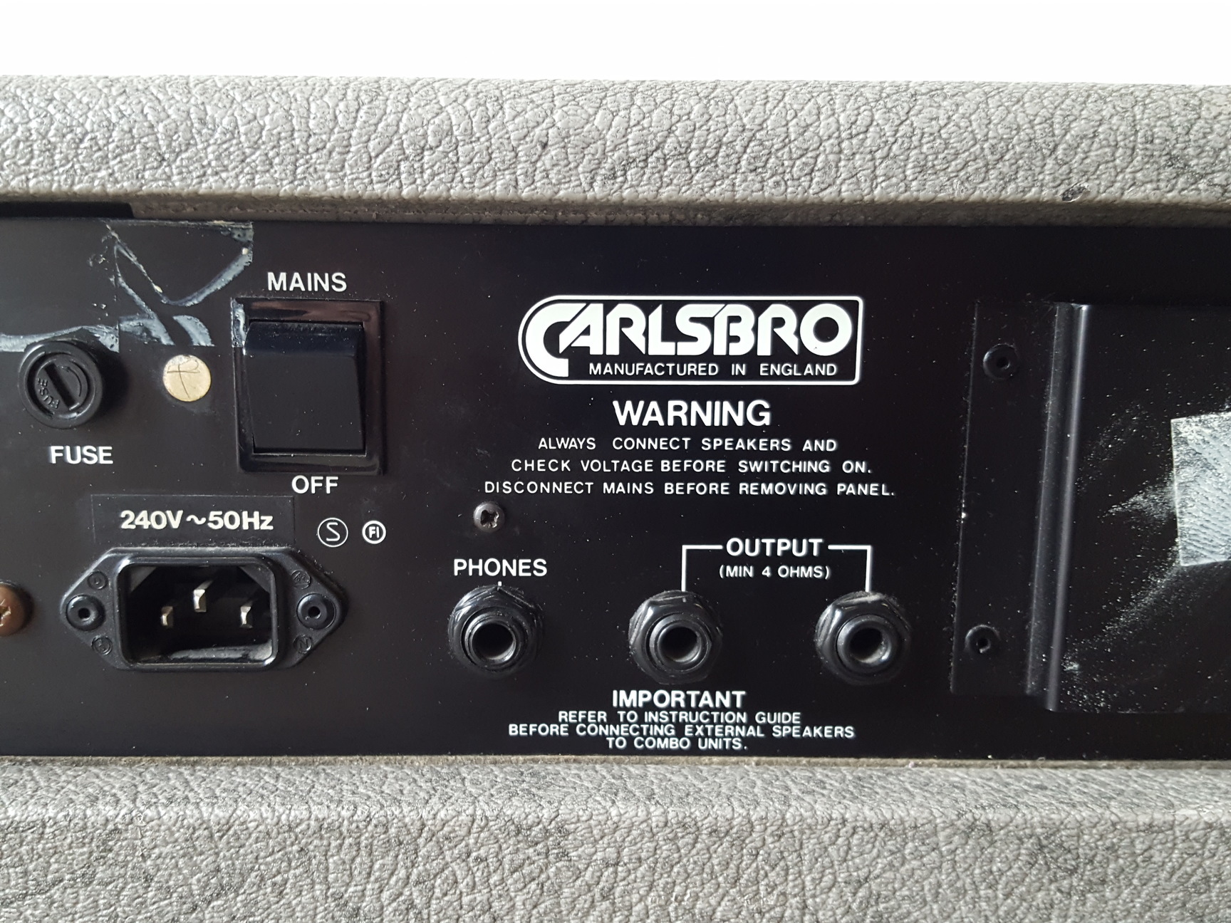 Image of Carlsbro Rebel Guitar Combo with Celestion G12-H 100 Watt 4 ohm Speaker